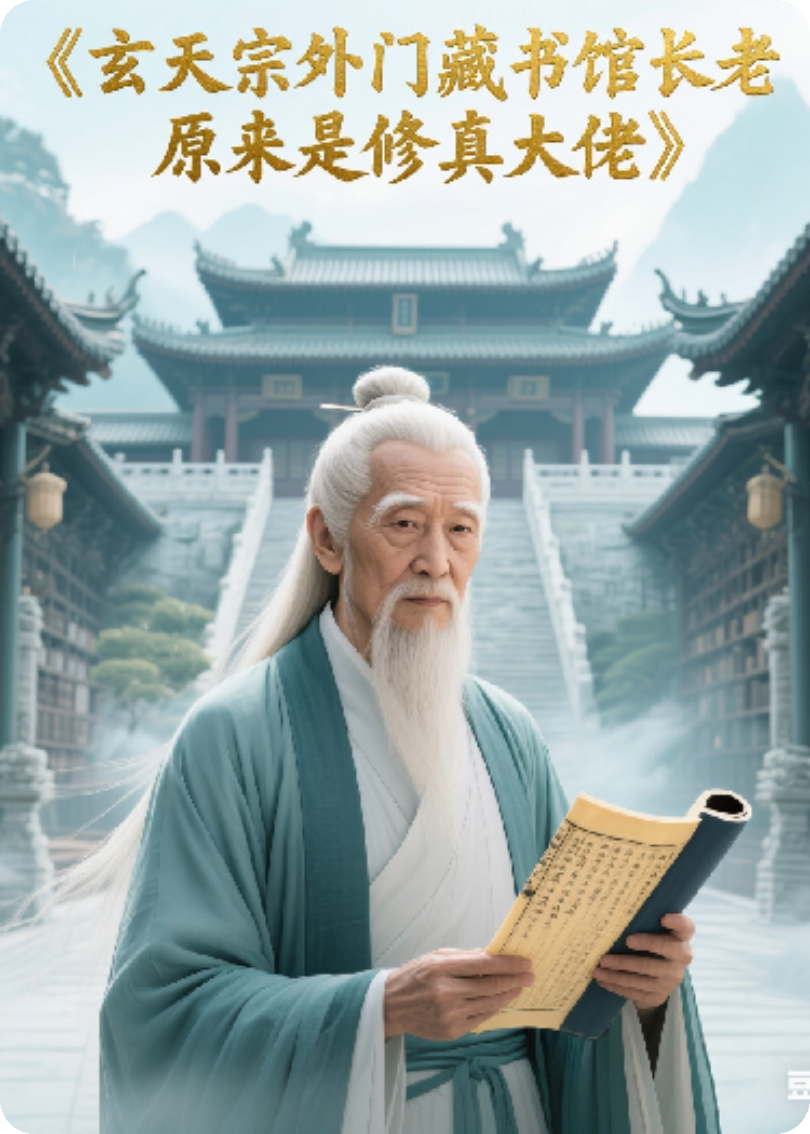 玄天宗外门藏书馆长老，原来是修真大佬