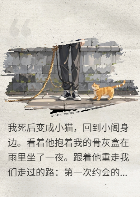 死后变成小猫，看着男友谈恋爱