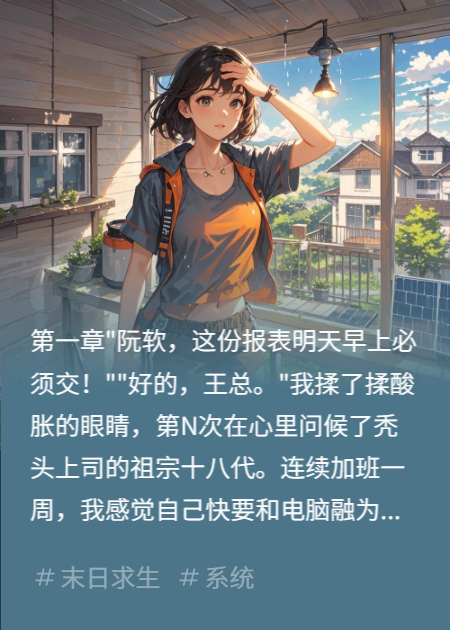 和退伍兵王在末日被迫心灵相通