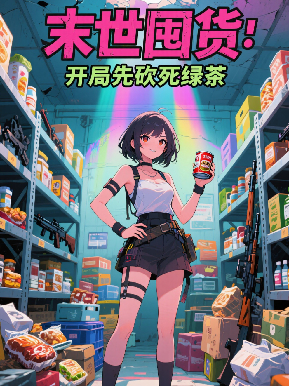 末世囤货：开局先砍四绿茶