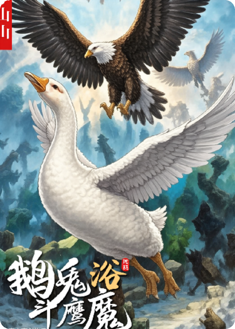 鹅妖浴血斗鹰魔