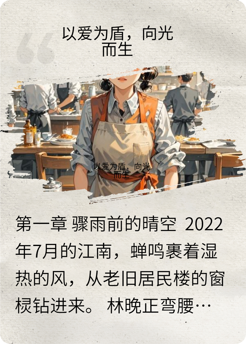 以爱为盾，向光而生