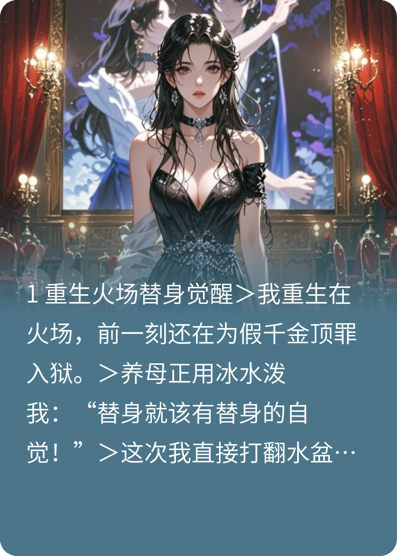 火场重生：我靠DNA让豪门跪着哭