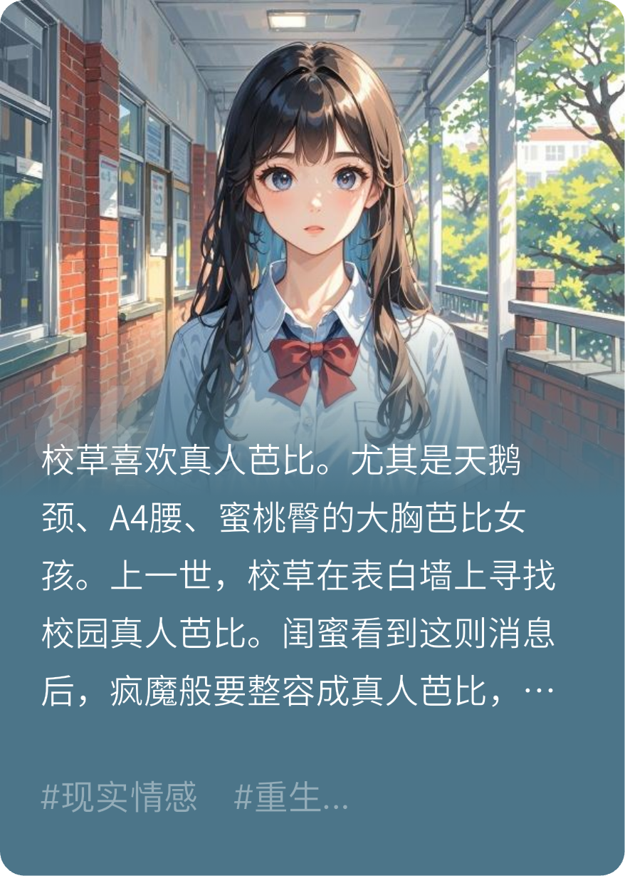 闺蜜要当校草的真人芭比