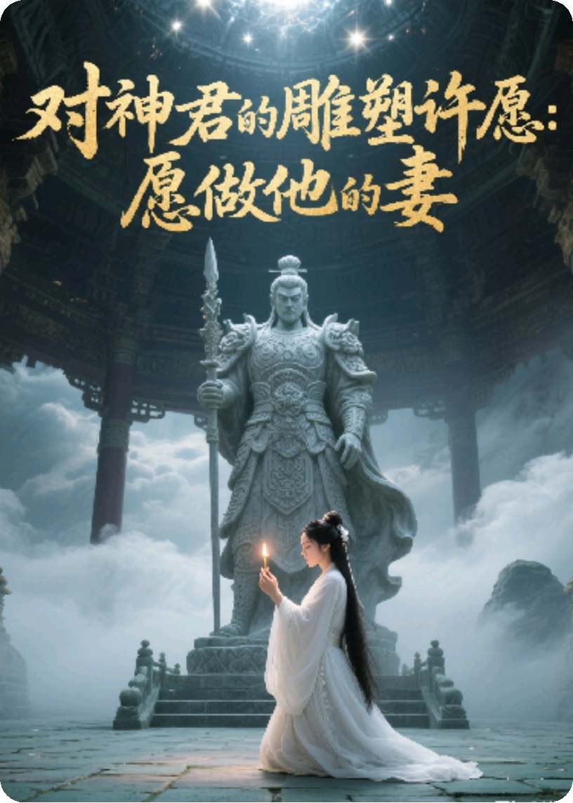 对神君的雕塑许愿:愿做他的妻