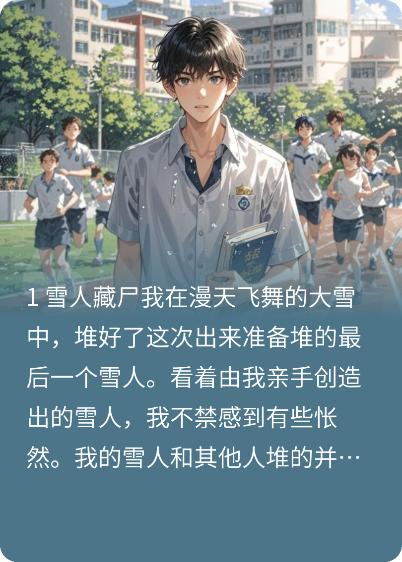 我的雪人藏着尸体