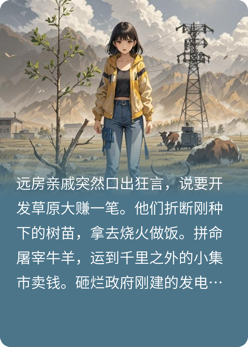 亲戚叫嚣开发草原，后面又慌了