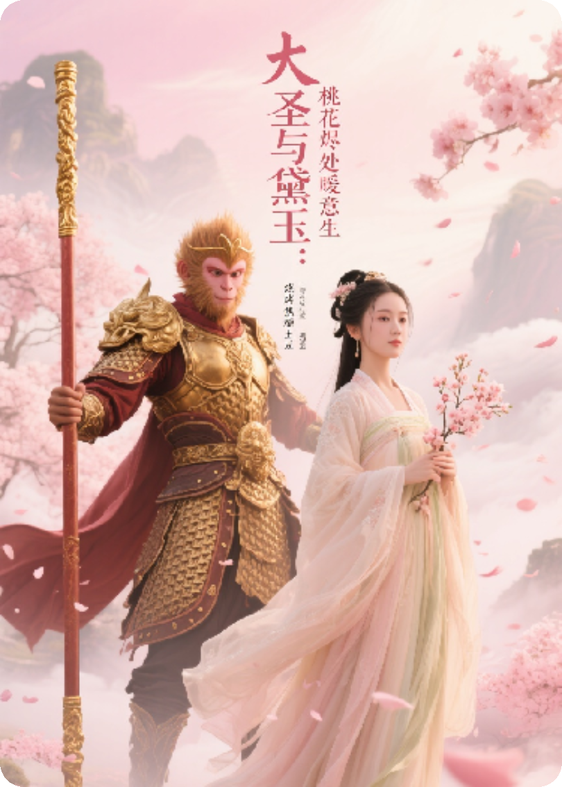 大圣与黛玉：桃花烬处暖意生