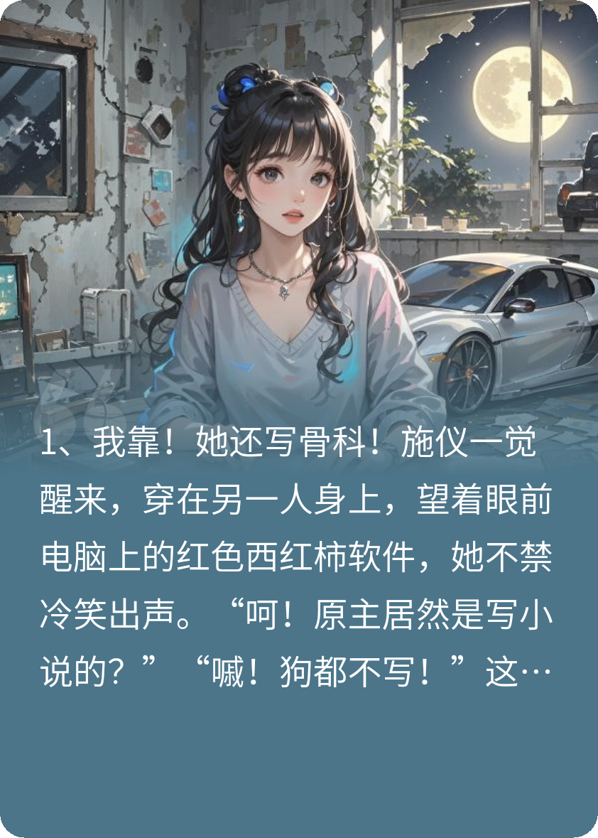 穿成小说作者被读者追杀！