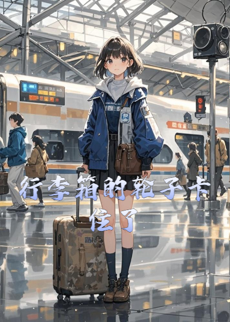 行李箱的轮子卡住了