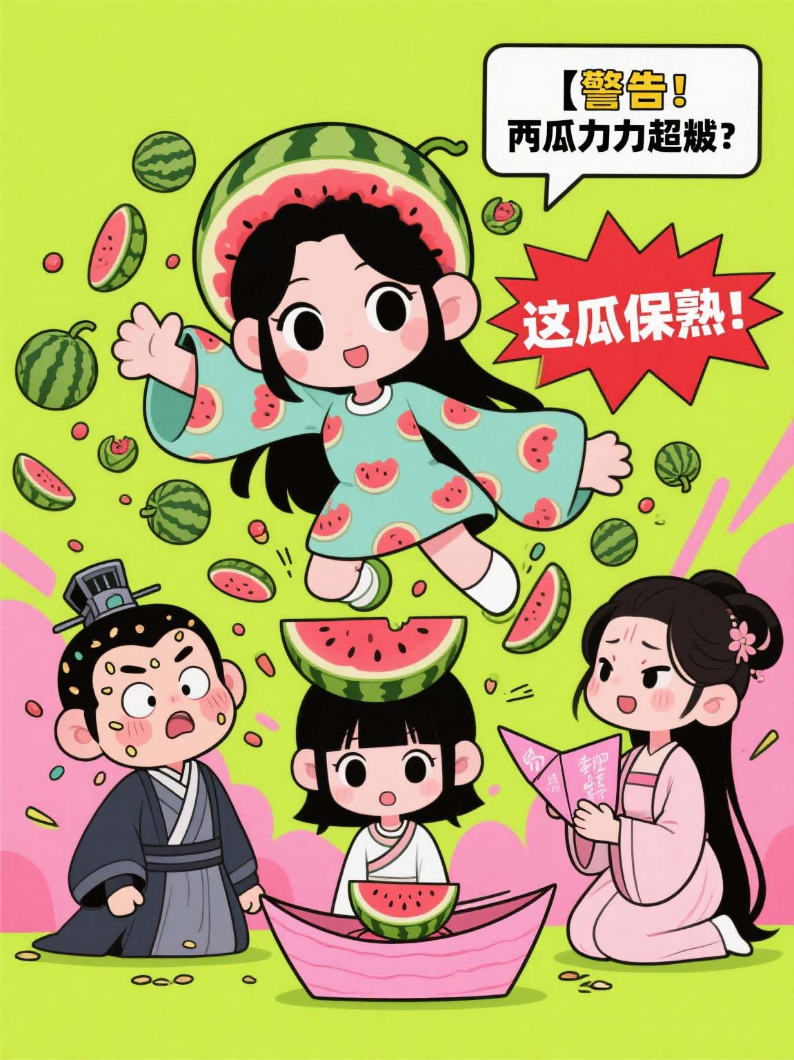 吃瓜吃到自己头上