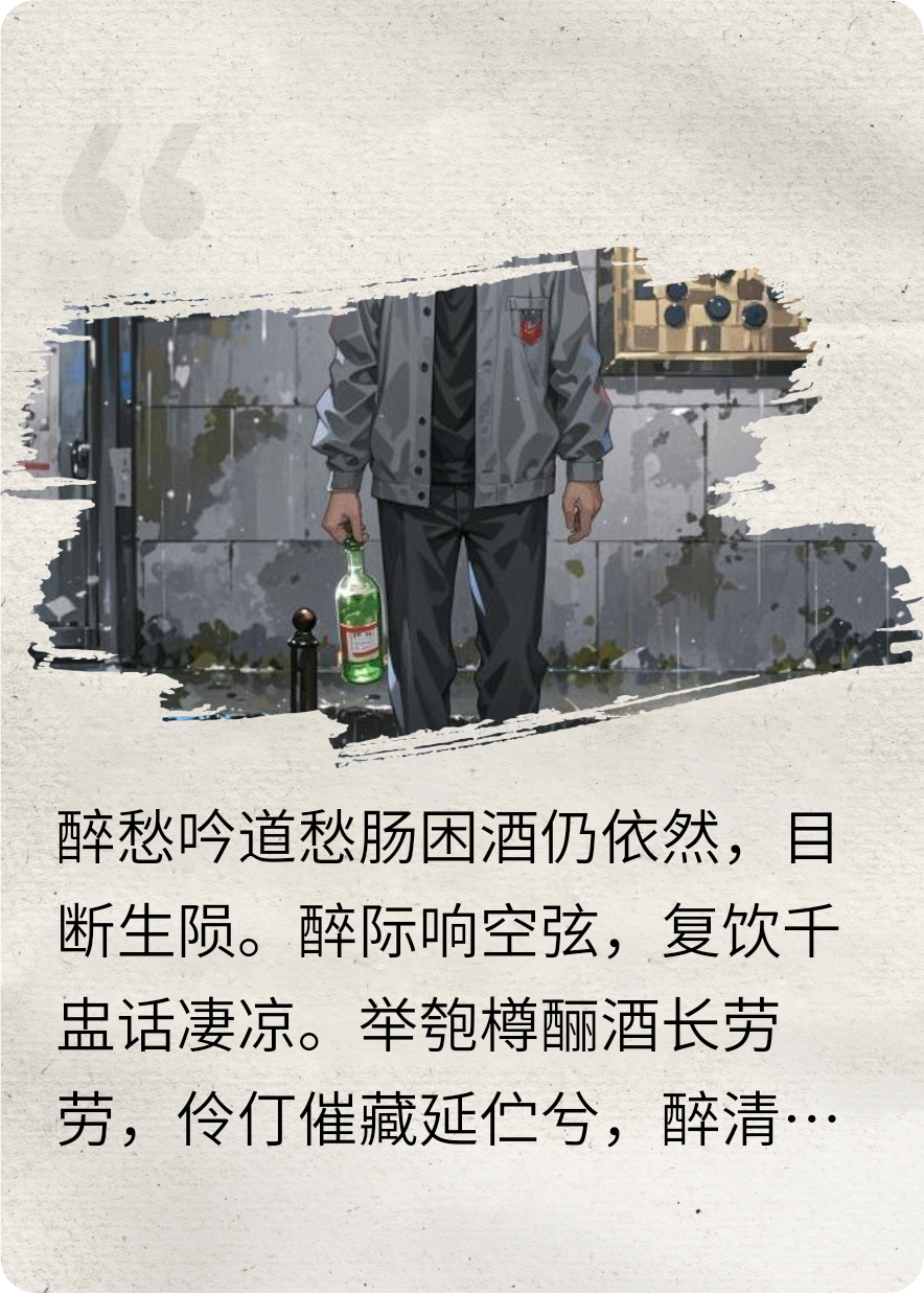 记忆，酒后很苦，是潮湿的废墟