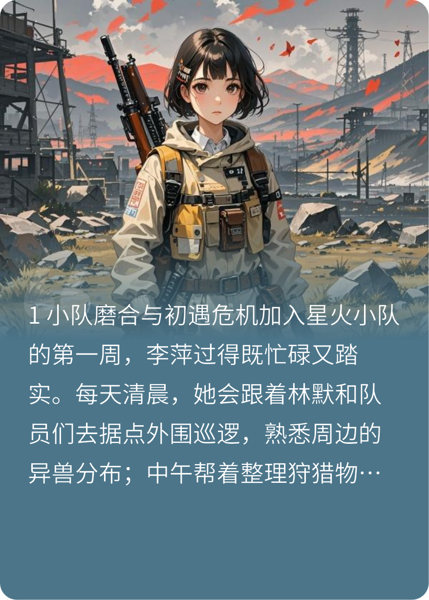 安全据点里我和一家四口好好活着