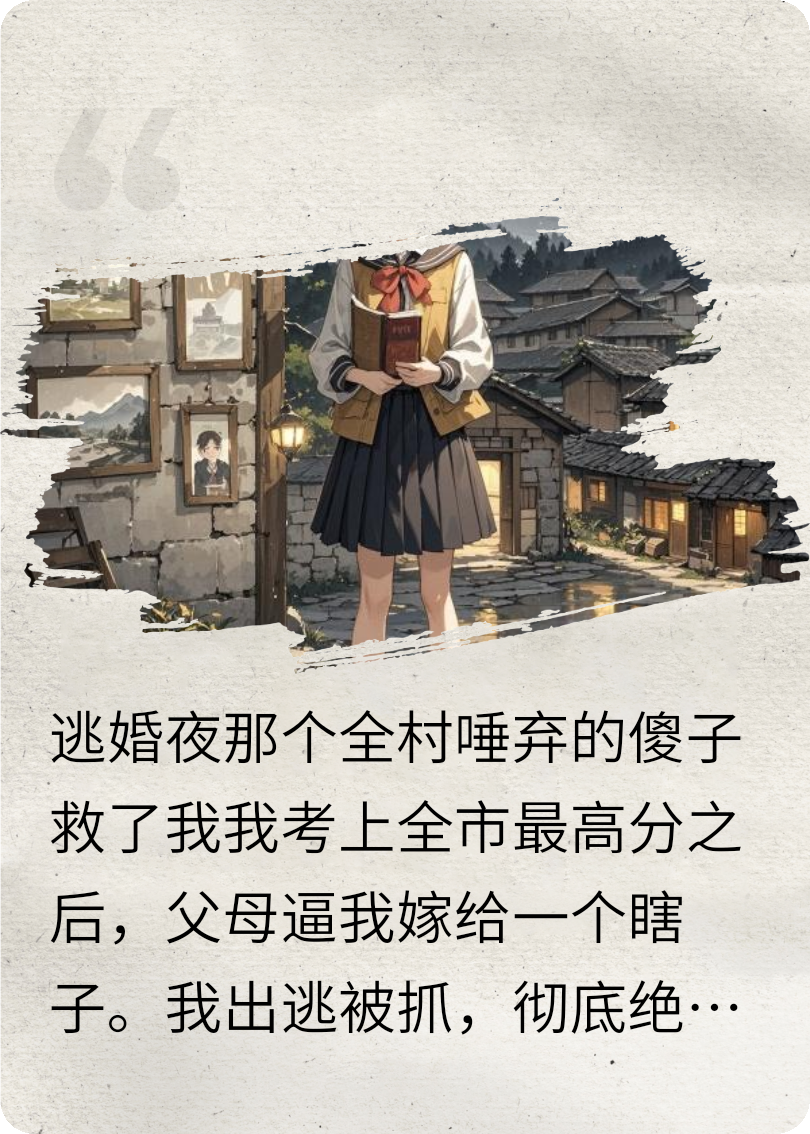 逃婚夜那个全村唾弃的傻子救了我