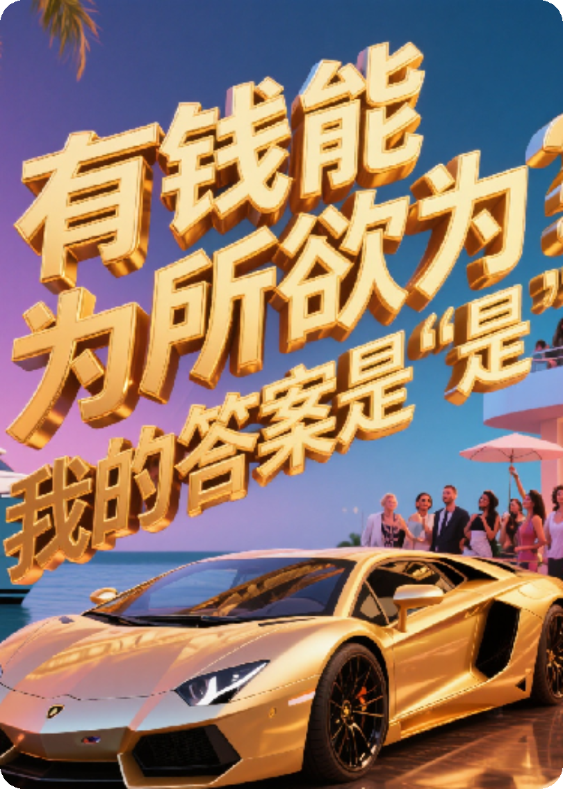 3个亿，让我彻底放纵