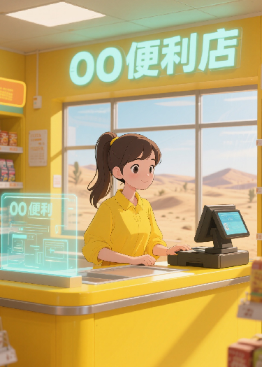 在生存游戏当店长，给玩家开挂
