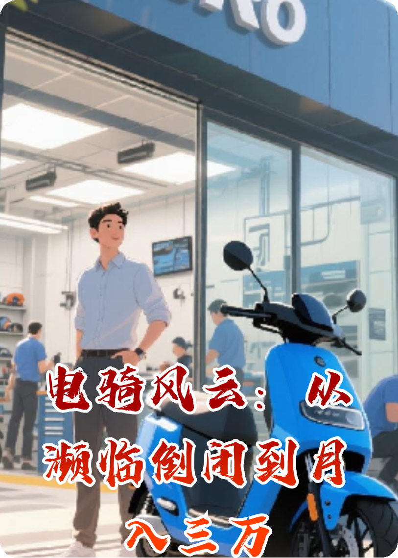电骑风云：从濒临倒闭到月入三万