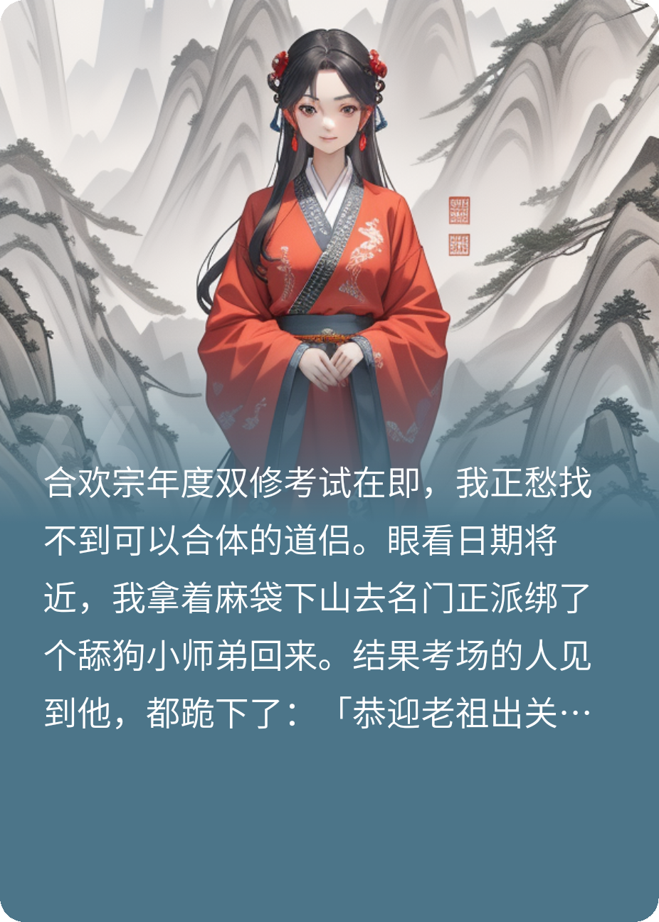 老祖他修的是舔狗道