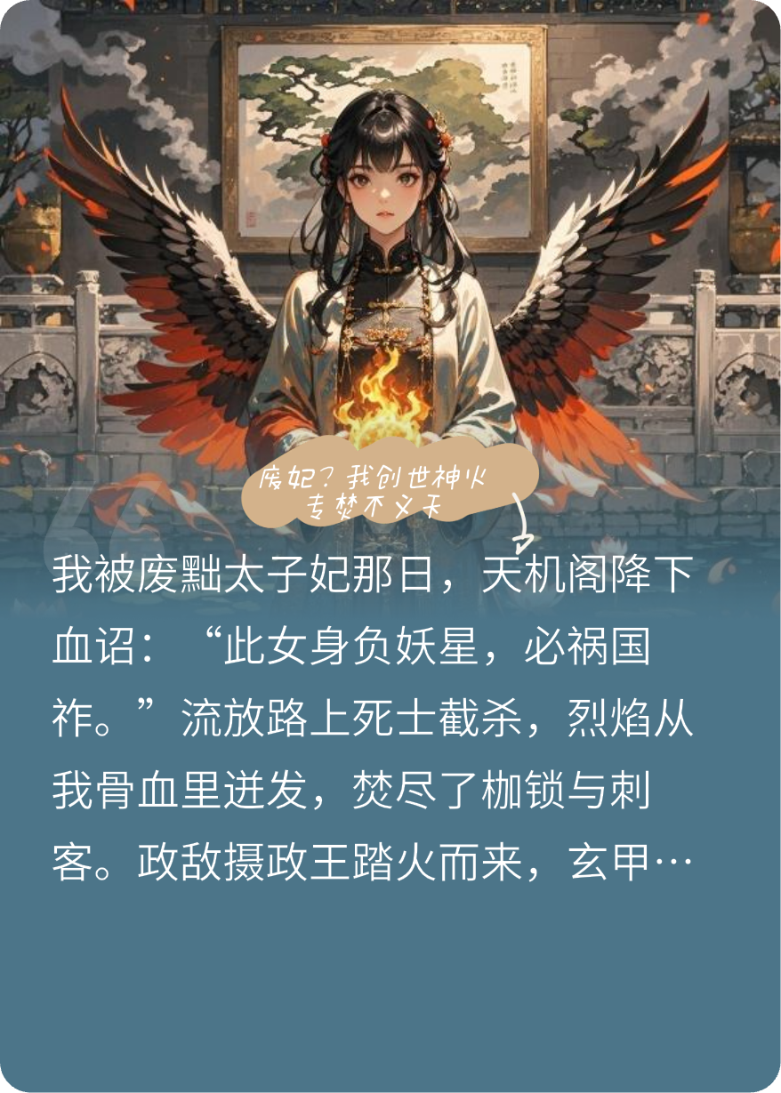 废妃？我创世神火专焚不义天