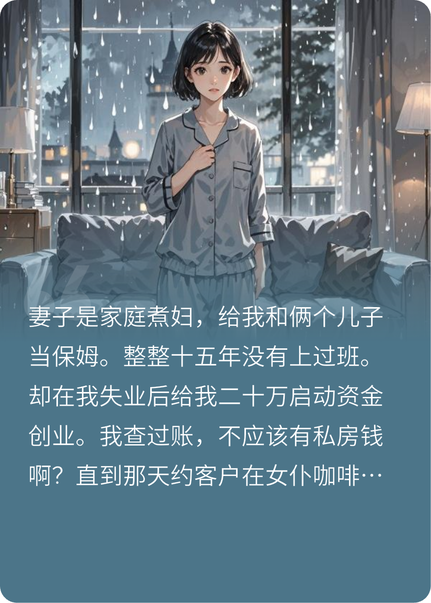 女仆咖啡厅里发现妻子的秘密