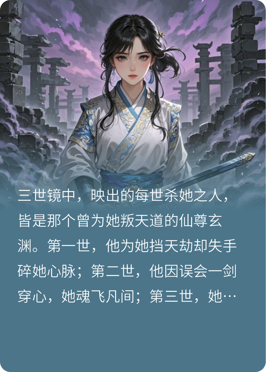 碎了我的仙尊，还想续三世情缘？