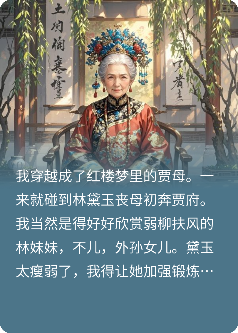 穿越成贾母，重点改造林黛玉