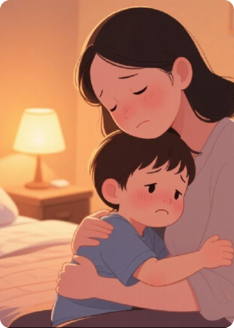 妈妈，我疼