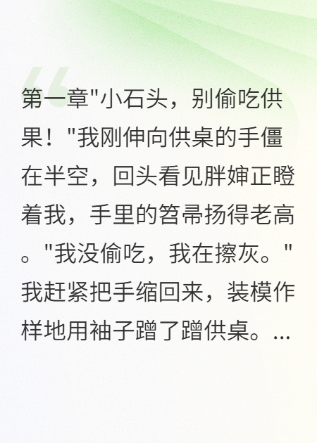 小乞丐三年听神话，竟知死期将至