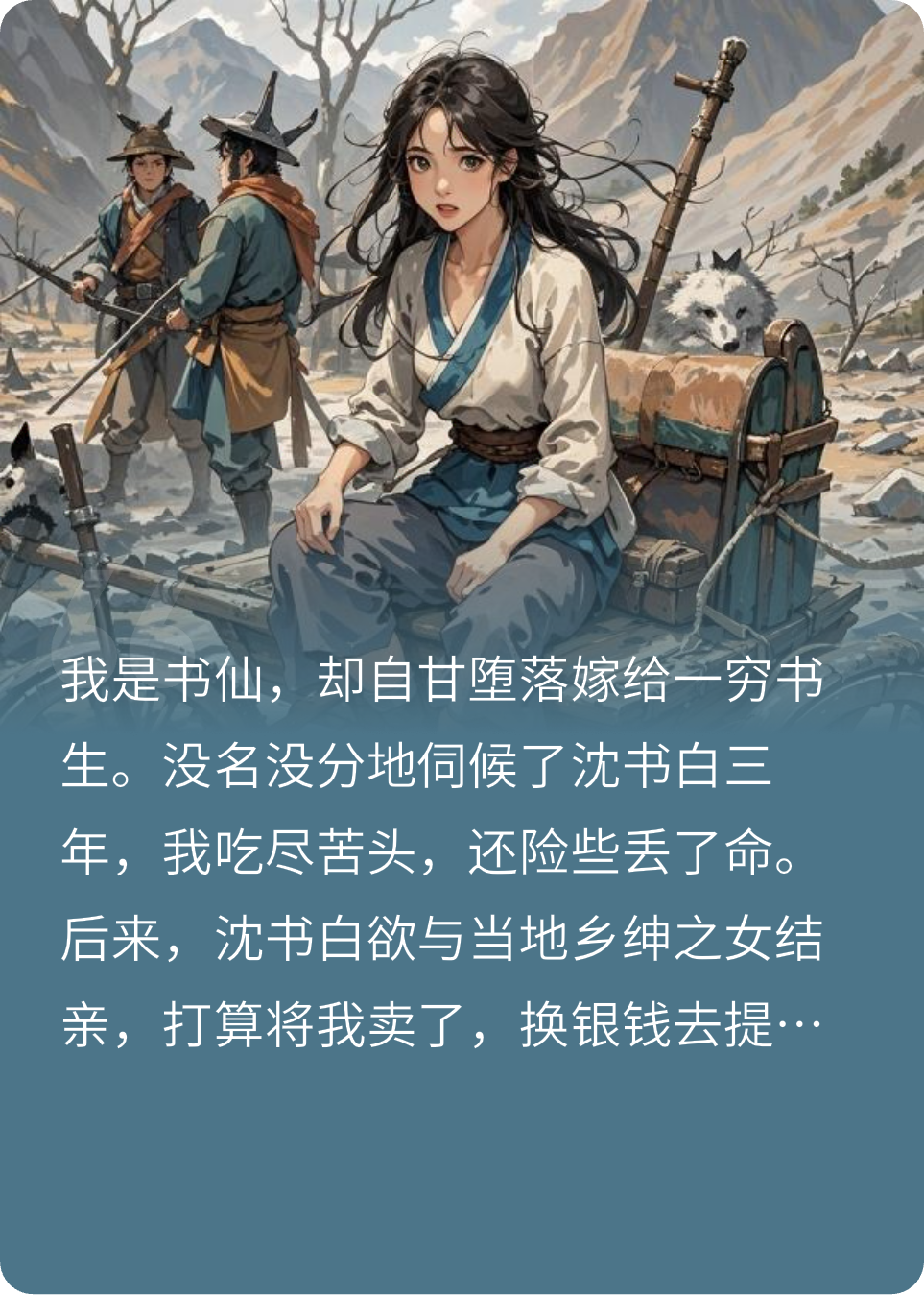 被穷书生囚禁三年后，我重获自由