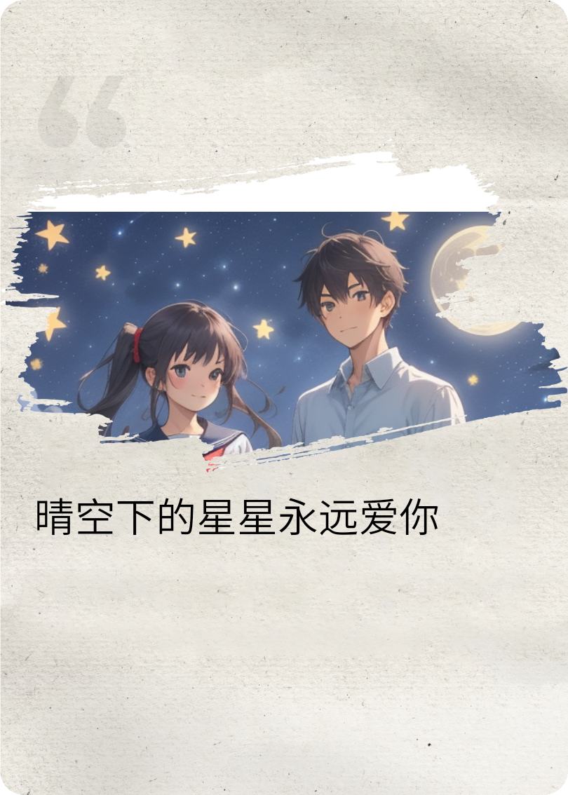 晴空下的星星永远爱你！