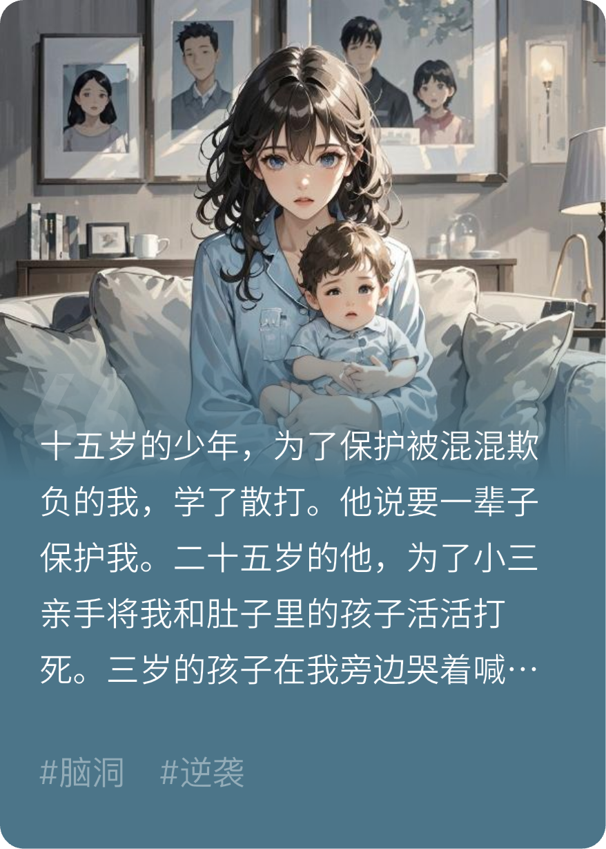 从校服到婚纱，我却死在他的铁拳下