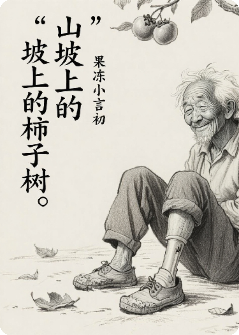 山坡上的柿子树（二）