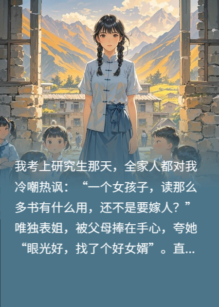 家里嫌我考研穷，我反手点亮山村