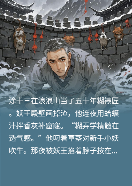 浪浪山画饼小妖，今天反炒了妖王