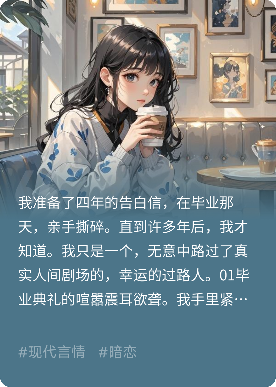 我祝暗恋对象和他的爱人百年好合