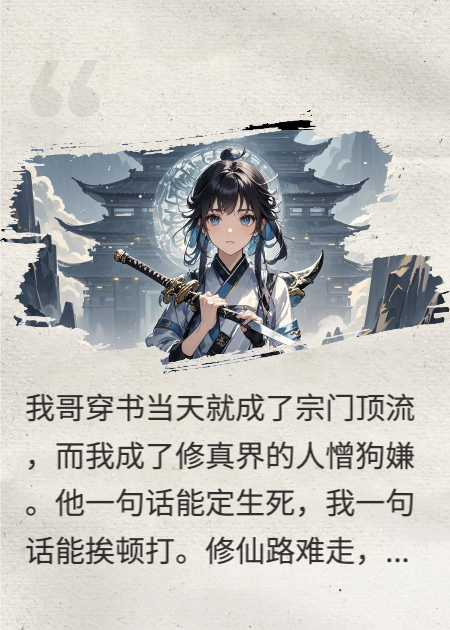 我穿书当炮灰，哥哥却开了挂