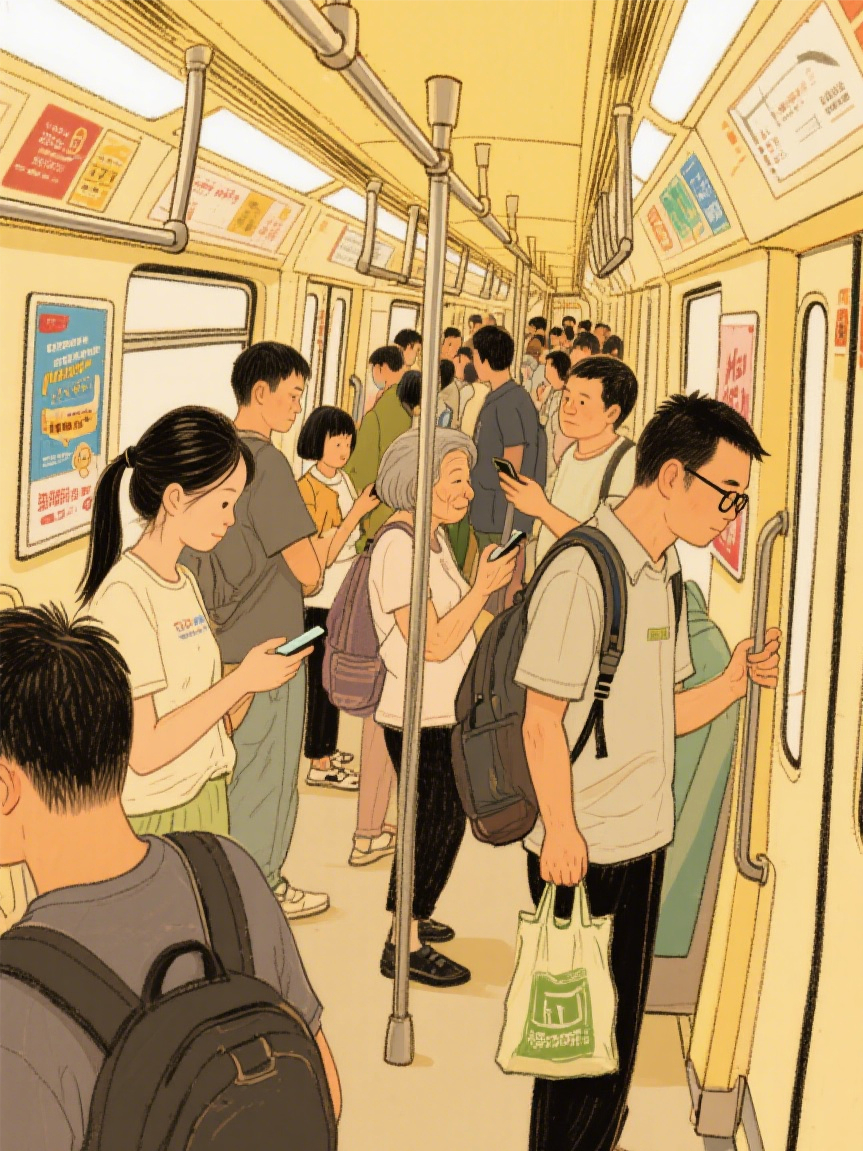 末班静音车厢