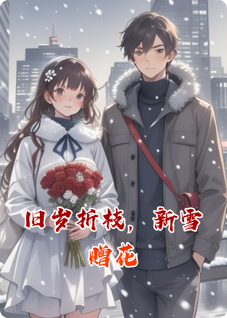 旧岁折枝，新雪赠花