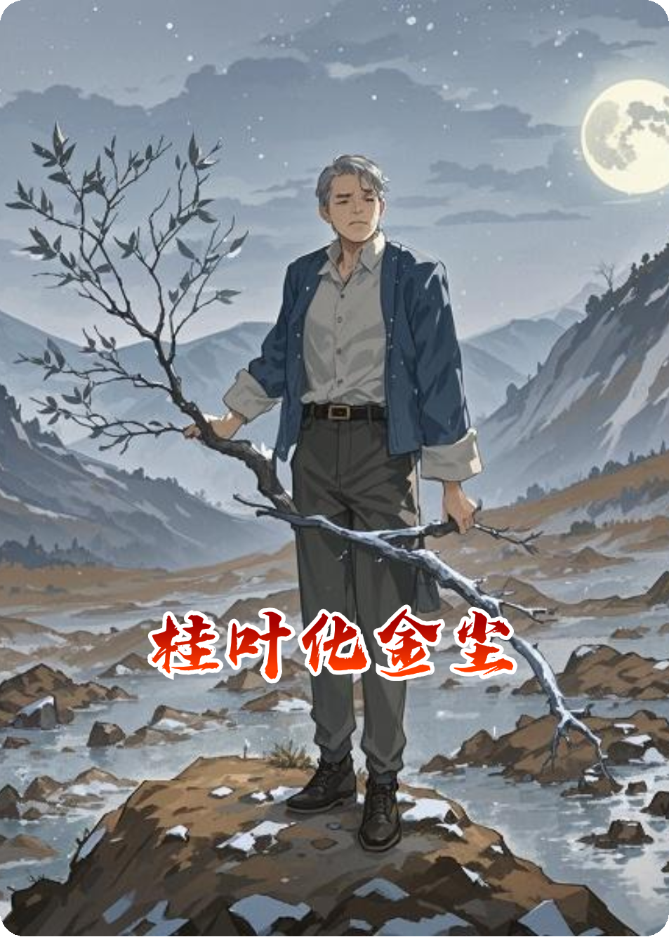 桂叶化金尘