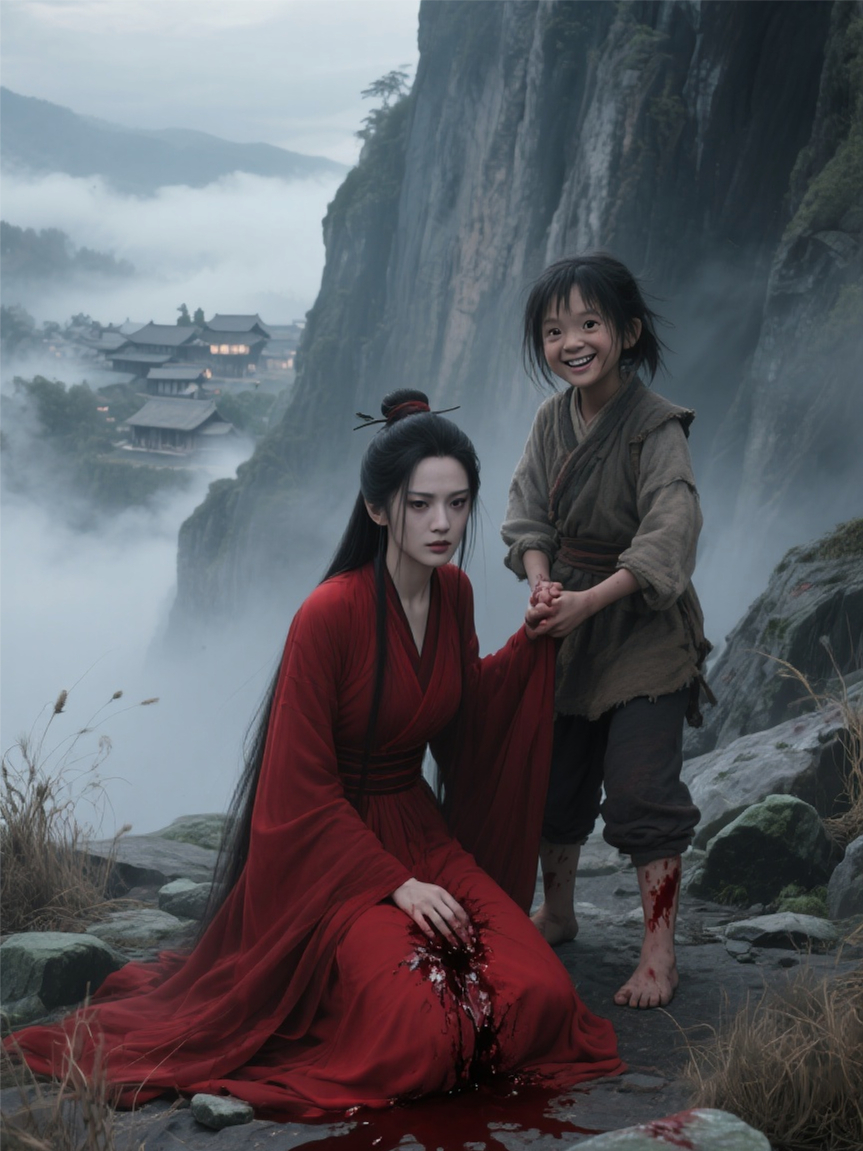 丹神落崖后，成了野丫头的娘