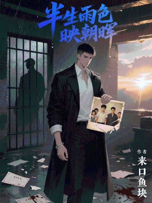 半生雨色映朝晖