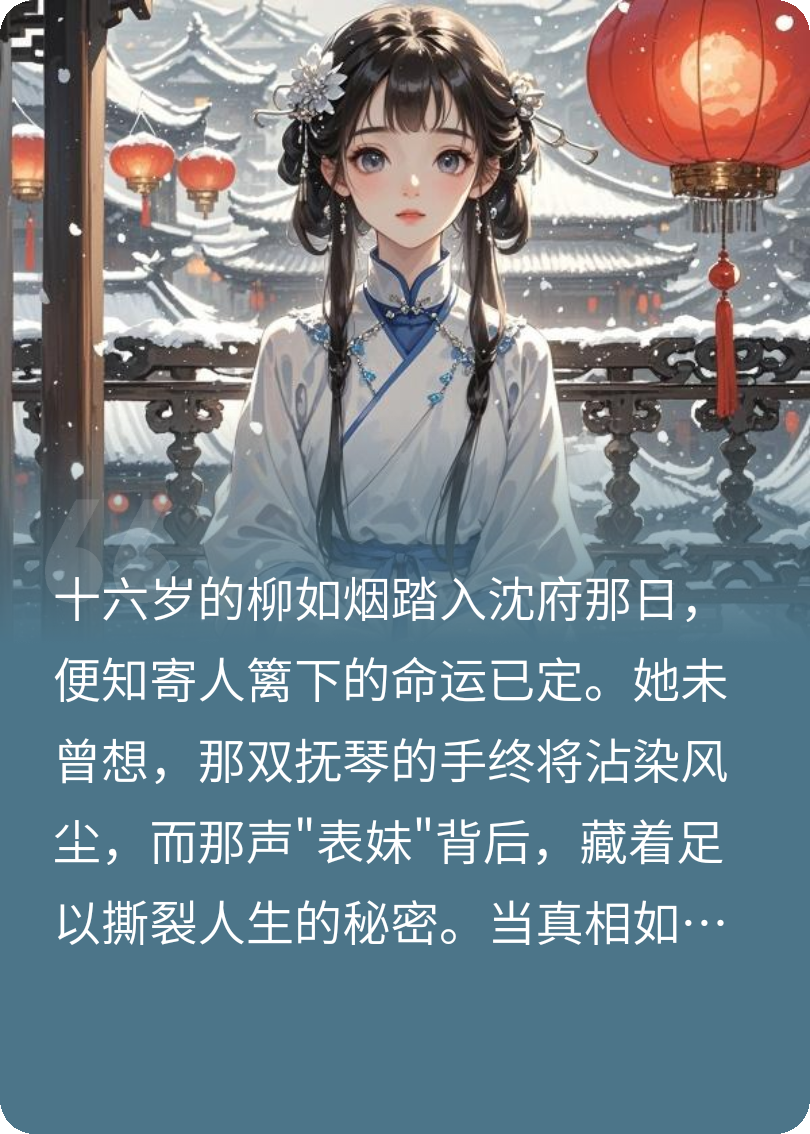 表姑娘她为何贪恋风尘