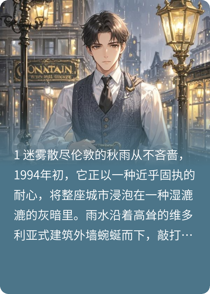 第1章：伦敦迷雾与跨洋噩耗