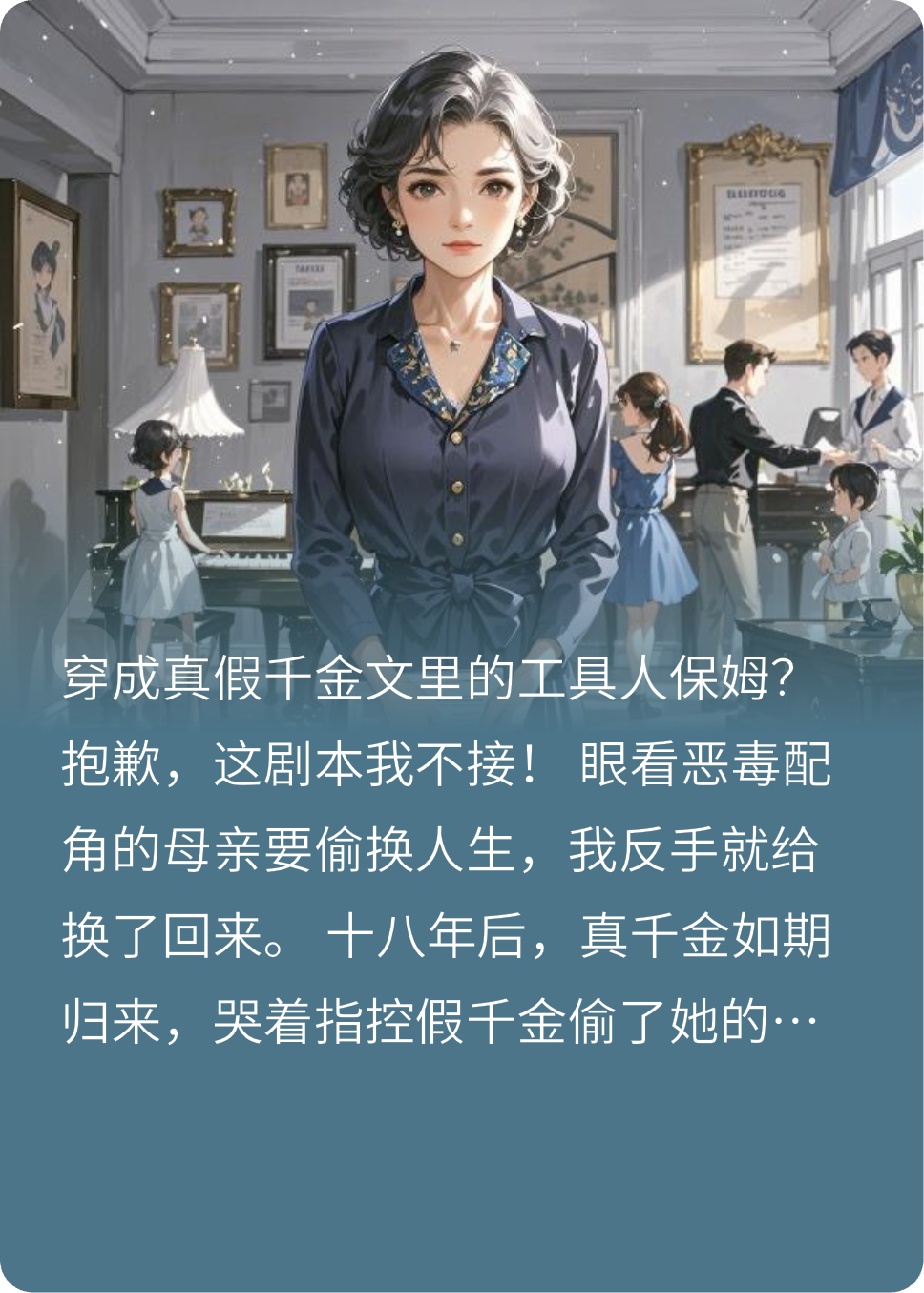 穿书后，我亲手粉碎真假千金剧本