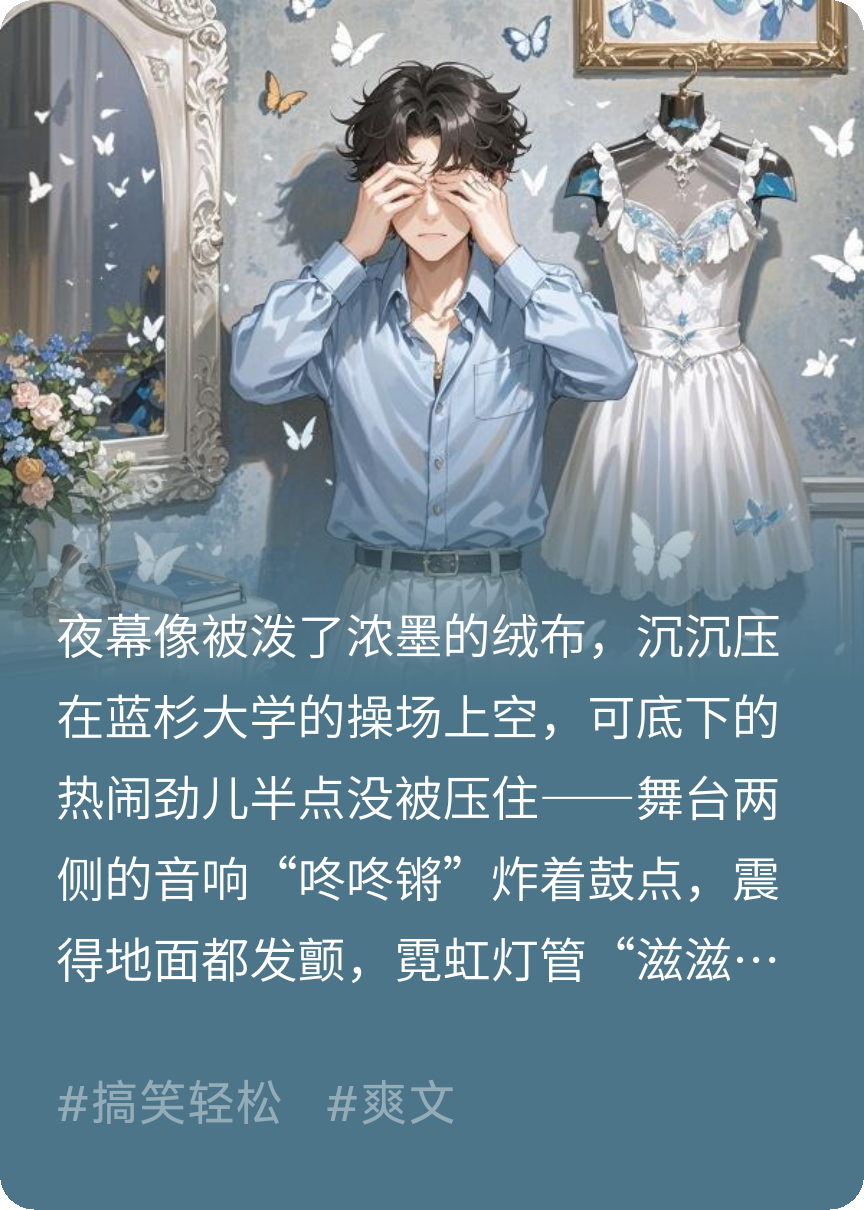 哥哥穿我裙子救场，却因屁味露馅