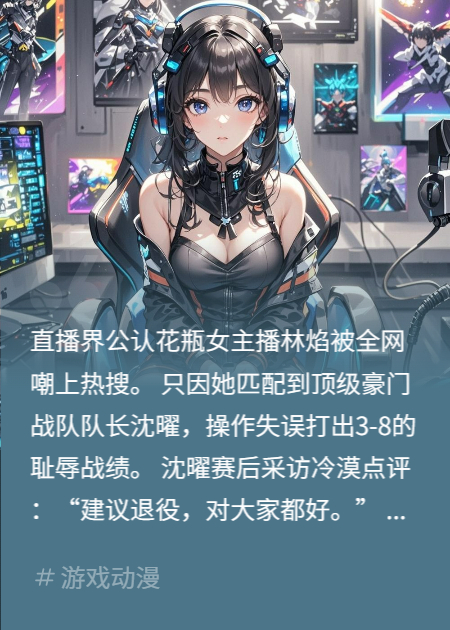 电竞女神吊打职业选手