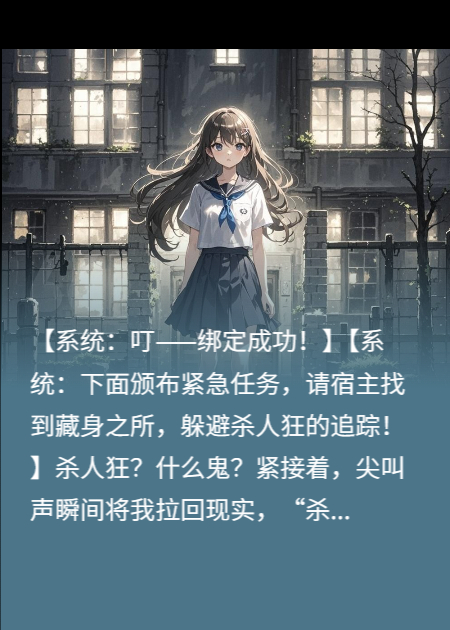 系统提示：杀人狂已就位，请逃命