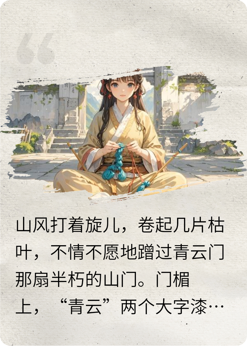 织毛衣护山大阵