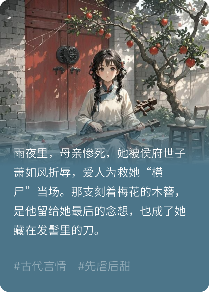 琴落梅梢