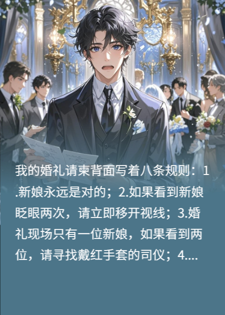 婚礼规则怪谈：新娘的死亡规则